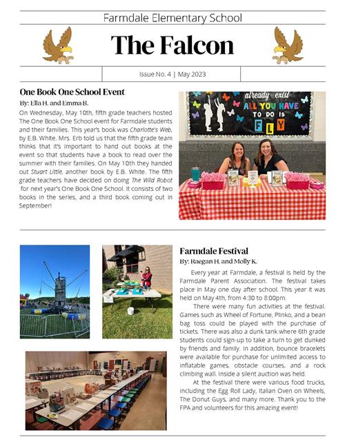 The Falcon Newsletter